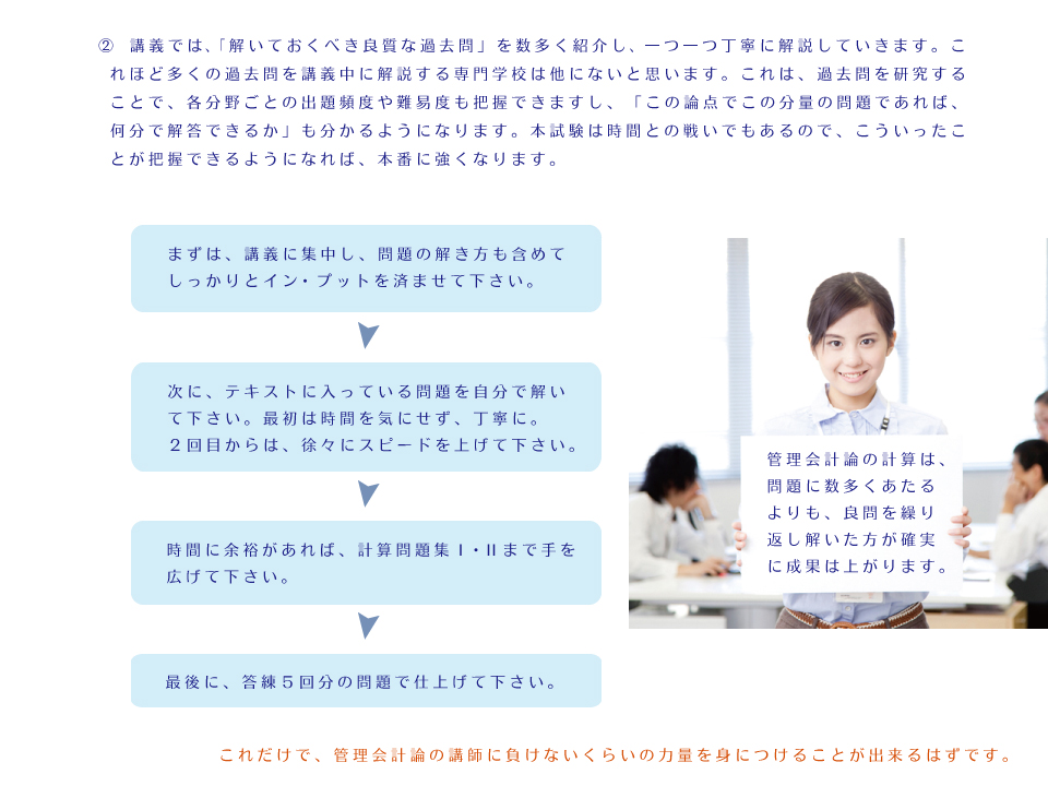 管理短答の学習方法３